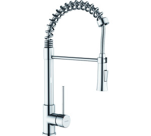 TAU Single lever sink mixer with spring